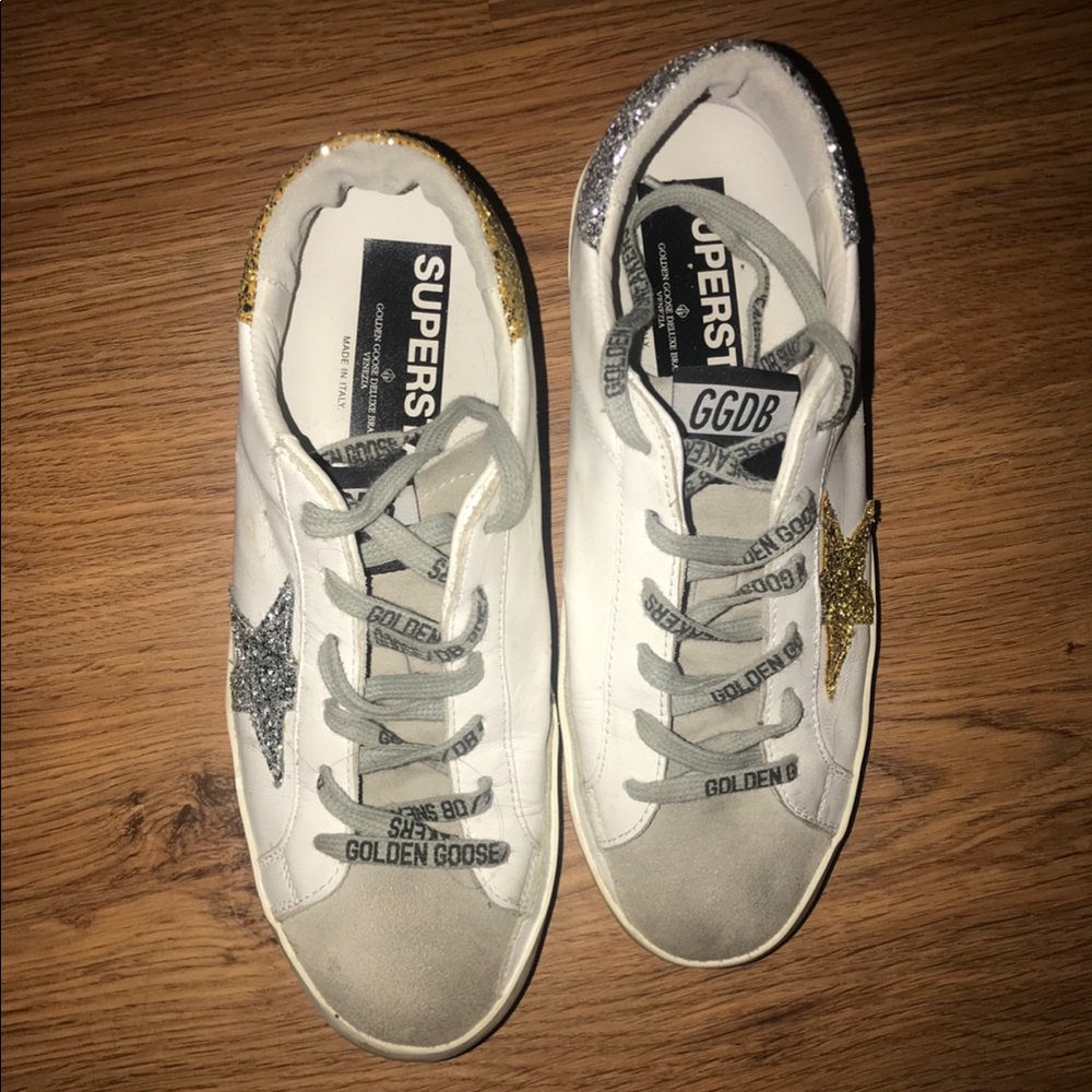 Golden Goose Superstar low-top trainers